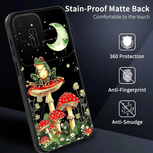 Vista 5 de Funda para Galaxy A16 5G con cubierta para cámara deslizante, resistente de doble capa, híbrida, a prueba de golpes, funda protectora resistente