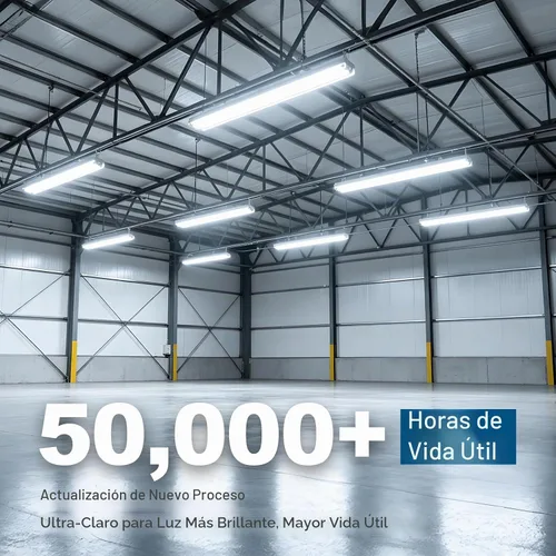 Vista 4 de JESLED Luces de tubo LED T8 tipo A+B de 4 pies, 24 W