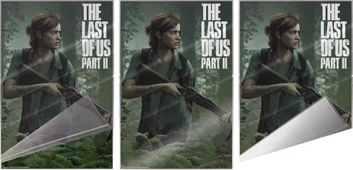 Vista 5 de The Last Of Us - Part I & II - Juego de pósteres para juegos (estilos regulares/portadas de juego) (tamaño 24 x 36 cada uno)
