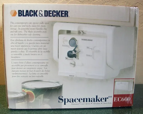 Vista 2 de Black & Decker EC600 Spacemaker Abrelatas debajo del mostrador