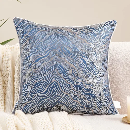 Vista 13 de Avigers - Funda de almohada de 18 x 18 pulgadas, color beige, mezcla de rayón, cremallera oculta