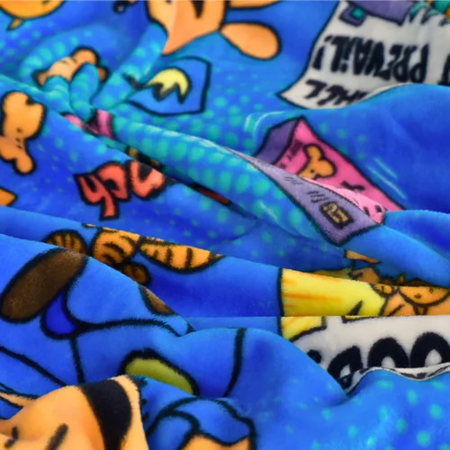 Vista 5 de Franco Dog Man Supa Book - Ropa de cama para niños, manta de felpa súper suave y acogedora, 40 x 50 pulgadas, (producto oficial)