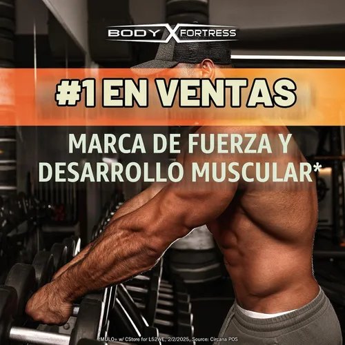 Vista 4 de Body Fortress 100% Creatine Monohydrate Powder, 5g Per Scoop