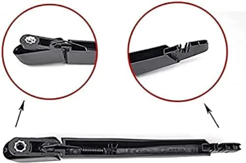 Vista 4 de Car rear windshield wiper kit For Nissan X-Trail T32 2014 2015 2016 2017 2016 2015 12" Back wiper blade washer