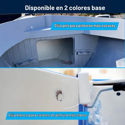 Vista 7 de TotalBoat Marine Topside - Imprimación de pintura para barco para fibra de vidrio y madera (gris, cuarto de galón)