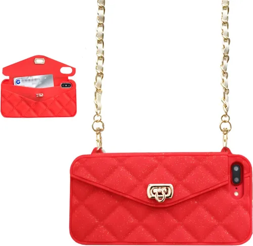 Vista 17 de UnnFiko Funda tipo cartera compatible con iPhone 6 / iPhone 6s, bonito diseño de bolsa de lujo, funda con bolsillo para tarjetas tipo libro