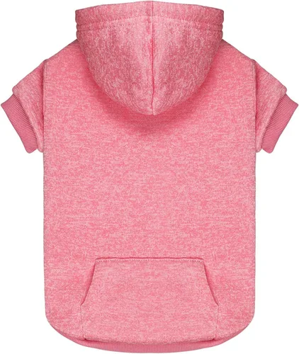 Vista 7 de Suéteres para perros pequeños, sudadera con capucha para perro, suéter de forro polar para mascotas, ropa suave con bolsillo, sudadera con capucha