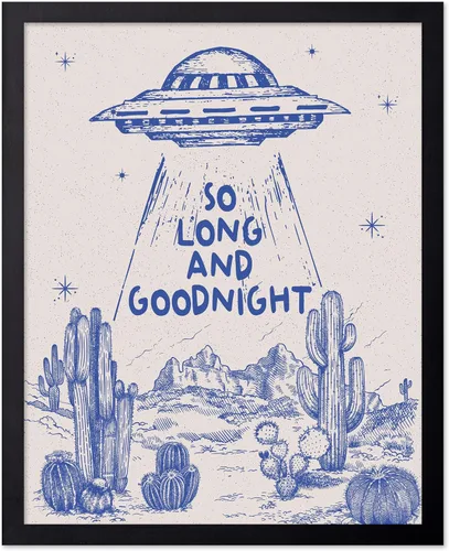 Vista 70 de Poster Master Póster de You've Yeed Your Last Haw, estampado retro de vaquero azul, arte occidental, arte moderno, arte del salvaje oeste, regalo