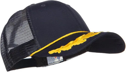 Vista 4 de Captain Oak Leaf Trucker Gorra