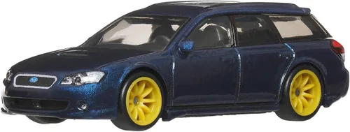 Vista 2 de Hot Wheels Premium Subaru Legacy GT (BP) 1:64 Die-Cast Model Car Car Culture JKF07 Collector's Trolley with Real Riders Tyres, Metal Body and Chassis