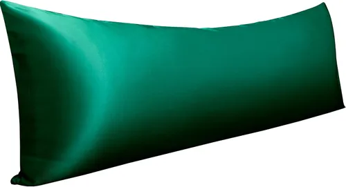 Vista 98 de NTBAY Paquete de 2 fundas de almohada estándar de satén para cabello y piel, lujosas y sedosas fundas de almohada con cierre de sobre, 20 x 26