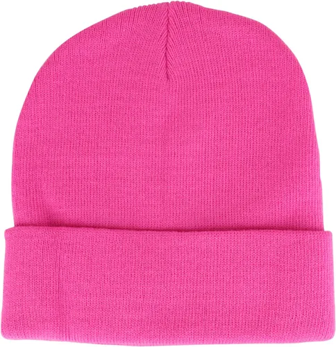 Vista 4 de Gorro de invierno largo de color neón de alta visibilidad