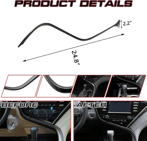 Vista 2 de Xotic Tech - Decoración de tapicería para interior y exterior de automóvil Fibra de carbono