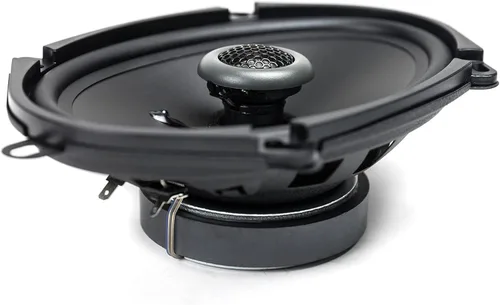 Vista 2 de Maxxsonics FKB168 MB Quart Formula - Altavoces coaxiales de audio para coche de 2 vías de 5 x 7/6 x 8 pulgadas