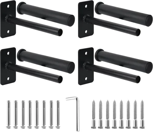 Vista 11 de EVERYMATE Soporte para placas de peso, soporte de placa de peso de montaje en pared para placas de parachoques, capacidad máxima de peso de 330