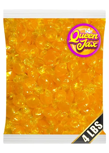Vista 4 de Hard Candy – Caramelo duro de caramelo de caramelo – 2 libras – Botones de caramelo de caramelo – Caramelo a granel envueltos individualmente