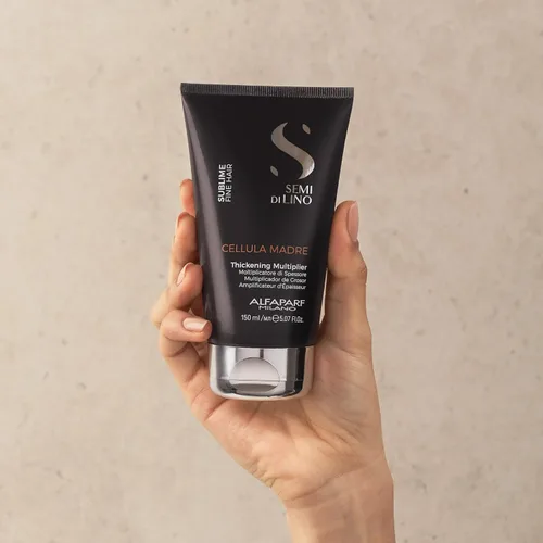 Vista 4 de ALFAPARF MILANO Semi di Lino Sublime Cellula Madre - Multiplicador espesante para cabello fino, añade cuerpo y volumen para un cabello
