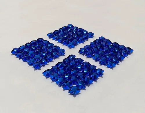 Vista 4 de Estrellas de la suerte (100) (lámina azul)