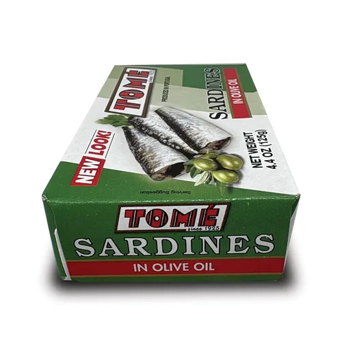 Vista 6 de 4 paquetes de sardinas Tomé (en aceite de oliva) 4.41 oz Ea