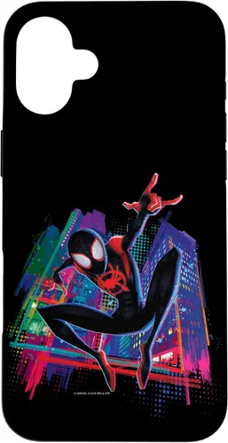 Vista 23 de Marvel Spider-Man Miles Morales Graffiti City - Carcasa para iPhone 17