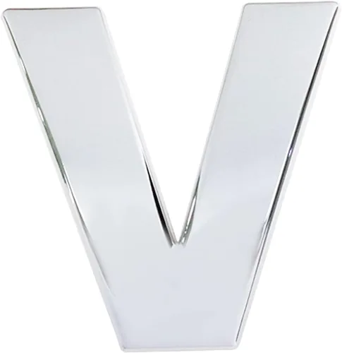Vista 25 de Modengzhe 3D Metal Emblema de Coche Número 9 Adhesivo Cromado Aleación de Zinc Placa de Automóvil Decal