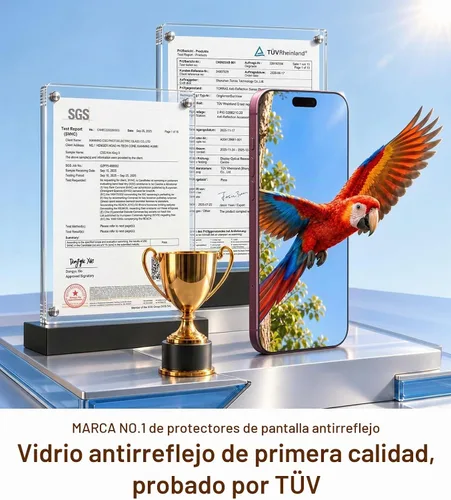 Vista 2 de TORRAS SunView AR Ultra - Protector de pantalla para iPhone 18 Pro Max/17