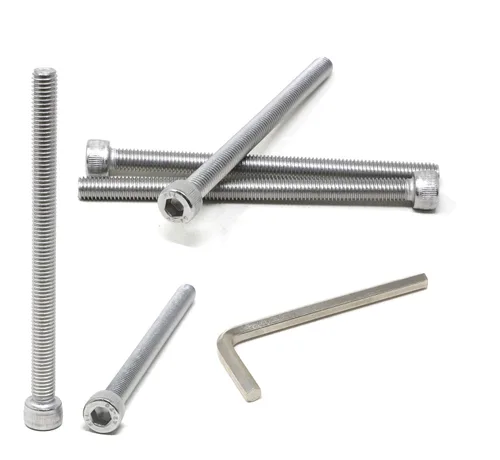 Vista 133 de iexcell Kit de tornillos de cabeza hexagonal de acero inoxidable 304, 100 unidades M2 x 0.157 in, paso de rosca de 0.016 in
