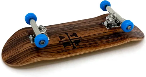 Vista 2 de Teak Tuning Diapasón Pro 34mm Completo - Totalmente Ensamblado con Componentes de Nivel Pro - Diapasón de Madera en Forma Pro (34x97mm), Ruedas