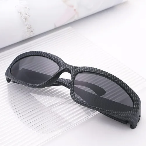 Vista 6 de knliwkm Gafas de sol deportivas envolventes plateadas Y2K futuristas ovaladas para mujeres y hombres 2022 a la moda