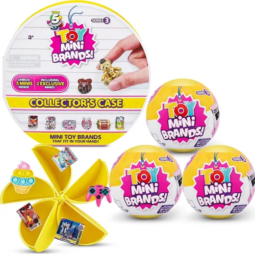 Vista 7 de 5 Surprise Toy Mini Brand Series 1 Kit de coleccionista – Cápsula misteriosa exclusiva de Amazon – Juguetes en miniatura reales por Zuru