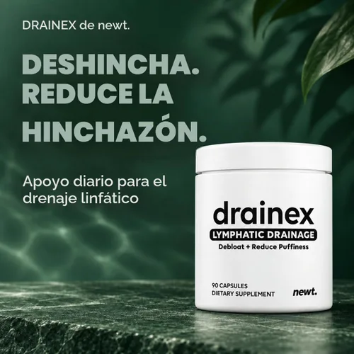 Vista 2 de Suplemento de drenaje linfático DRAINEX™, soporte linfático de 1700 mg, 90