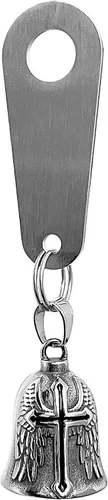 Vista 2 de Motorcycle Bell for Luck, Drive Safe Cycling Bells For Bikers Riders