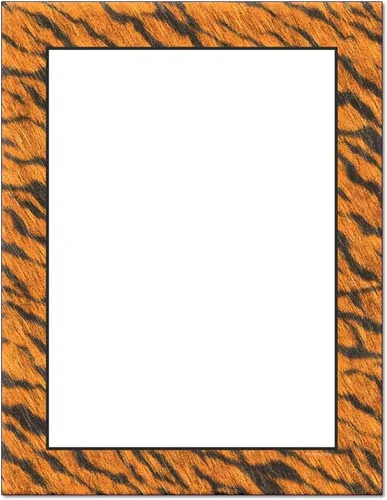 Vista 5 de Animal Skins - Papel para impresora láser y de inyección de tinta con membrete (25 hojas, guepardo)