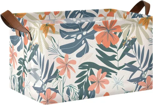 Vista 10 de senya Cesta de almacenamiento 1 unids grande plegable bolsa de ropa rectangular plegable tela cesta de lavandería plegable cubo de lavado plegable