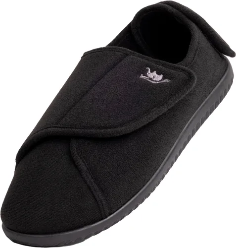 Vista 21 de EuropeanSoftest - Pantuflas clásicas con forro de rizo francés para mujer, con espuma viscoelástica 80-D, transpirables, lavables, para interiores