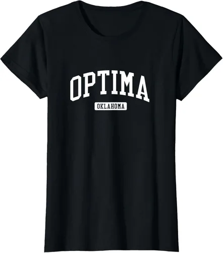 Vista 31 de Optima Oklahoma OK - Camiseta de diseño deportivo vintage, Negro