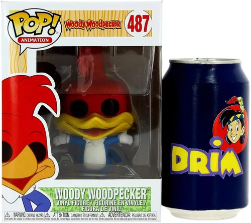 Vista 4 de Funko Pop Animation: Woody Woodpecker - Woody (los estilos pueden variar) figura coleccionable, multicolor