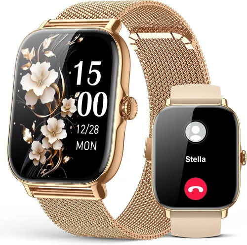 Vista 11 de Relojes inteligentes rastreador de actividad física para hombres y mujeres con contador de pasos, monitor de sueño y calorías, podómetro