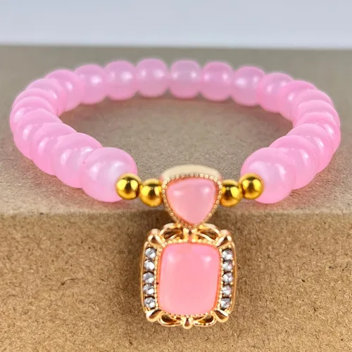 Vista 20 de Pulsera de la suerte para mujeres y hombres, joyería retro sintética con cuentas de ágata, un regalo maravilloso para tus seres queridos