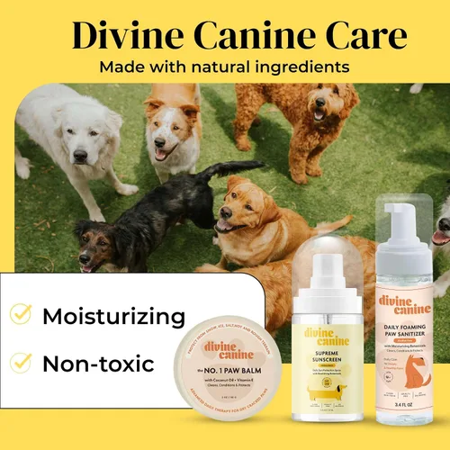 Vista 8 de Spray protector solar para perros - Protección solar SPF 30 - Kit de regalo