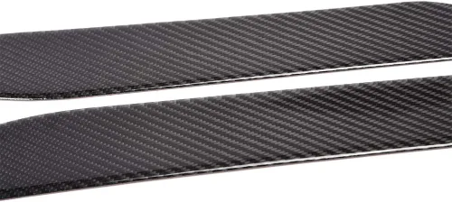 Vista 6 de Repuesto para Nissan 350Z Z33 Fairlady Z Coupe 2003-2009 Negro Fibra de Carbono Faro Párpados Cejas Cubiertas Izquierdo + Derecho (Paquete de 2)