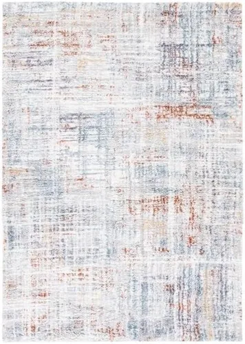 Vista 16 de SAFAVIEH Berber Shag Collection - Alfombra de pasillo, 2 pies 3 pulgadas x 6 pies, azul óxido y marfil, no desprende pelusa y de fácil cuidado, 1.25