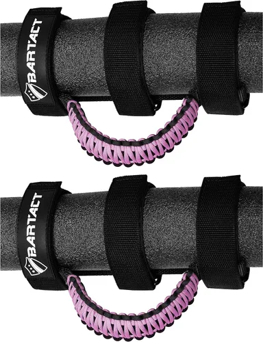 Vista 13 de Bartact Asas de Agarre para Barra Antivuelco Jeep Wrangler JL, JK, TJ, YJ y Jeep Gladiator 1955–2023 Hebilla de Metal Mejorada, Asas de Agarre