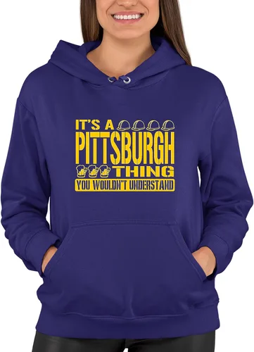 Vista 66 de Go All Out Sudadera con capucha It's A Pittsburgh Thing You Wouldn't Understand para hombre y mujer