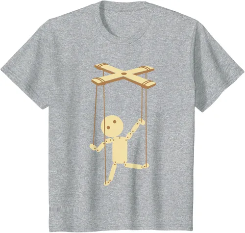 Vista 54 de Puppeteering - Camiseta de marionetas Ventrílocuo de tiriteros, Negro, S