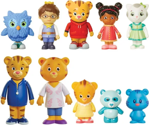 Vista 7 de Daniel Tiger's Neighborhood Set de figuras familiares (paquete de 5)