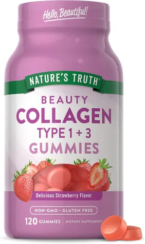 Vista 8 de Nature's Truth Gomitas de péptido de colágeno para mujer 60