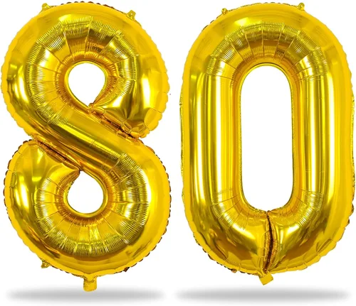 Vista 81 de Globos negros del número 10 para decoraciones de cumpleaños número 10, globos de helio de mylar de lámina de 40 pulgadas negros del número 1 & 0