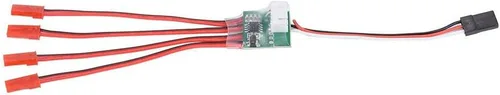 Vista 2 de Dilwe Controlador de tira de luz LED de barra de luz LED para avión de control remoto (3S)
