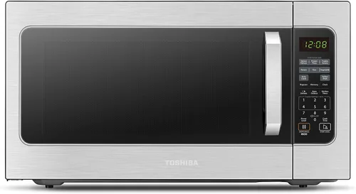 Vista 11 de TOSHIBA Horno microondas pequeño con 11 niveles de potencia, ChefDefrost, sonido de encendido/apagado y modo Eco, 0.7 pies cúbicos / 700 W